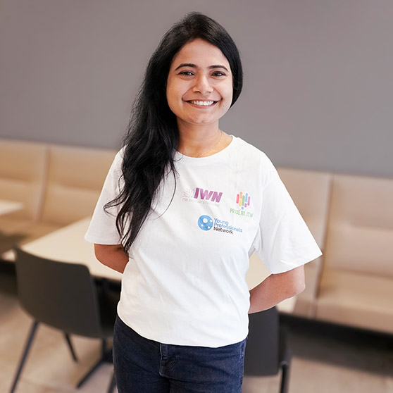 A person wearing a Pride shirt at a HOBART event – a symbol of diversity within the company.
