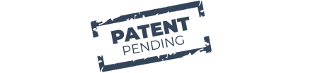 A stamp with the text "PATENT PENDING"