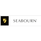 Seabourn logo with a gold shield symbol on the left and the word Seabourn in black lettering.
