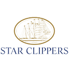 Star Clippers logo with a gold sailing ship emblem above the words Star Clippers.